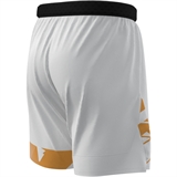 Mizuno DAYBREAKERS 8 IN AMPLIFY SHORT Шорты теннисные Белый/Желтый - фото 337782