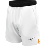 Mizuno DAYBREAKERS 8 IN AMPLIFY SHORT Шорты теннисные Белый/Желтый - фото 337783