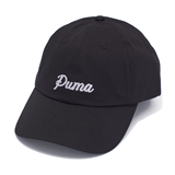 Puma ESSENTIALS SCRIPT DAD CAP Бейсболка Черный - фото 338117
