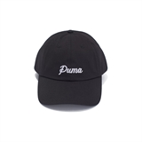 Puma ESSENTIALS SCRIPT DAD CAP Бейсболка Черный - фото 338123