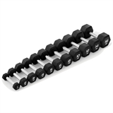 Starfit DB-301PRO 16 КГ Гантель гексагональная  обрезиненная Черный - фото 340188