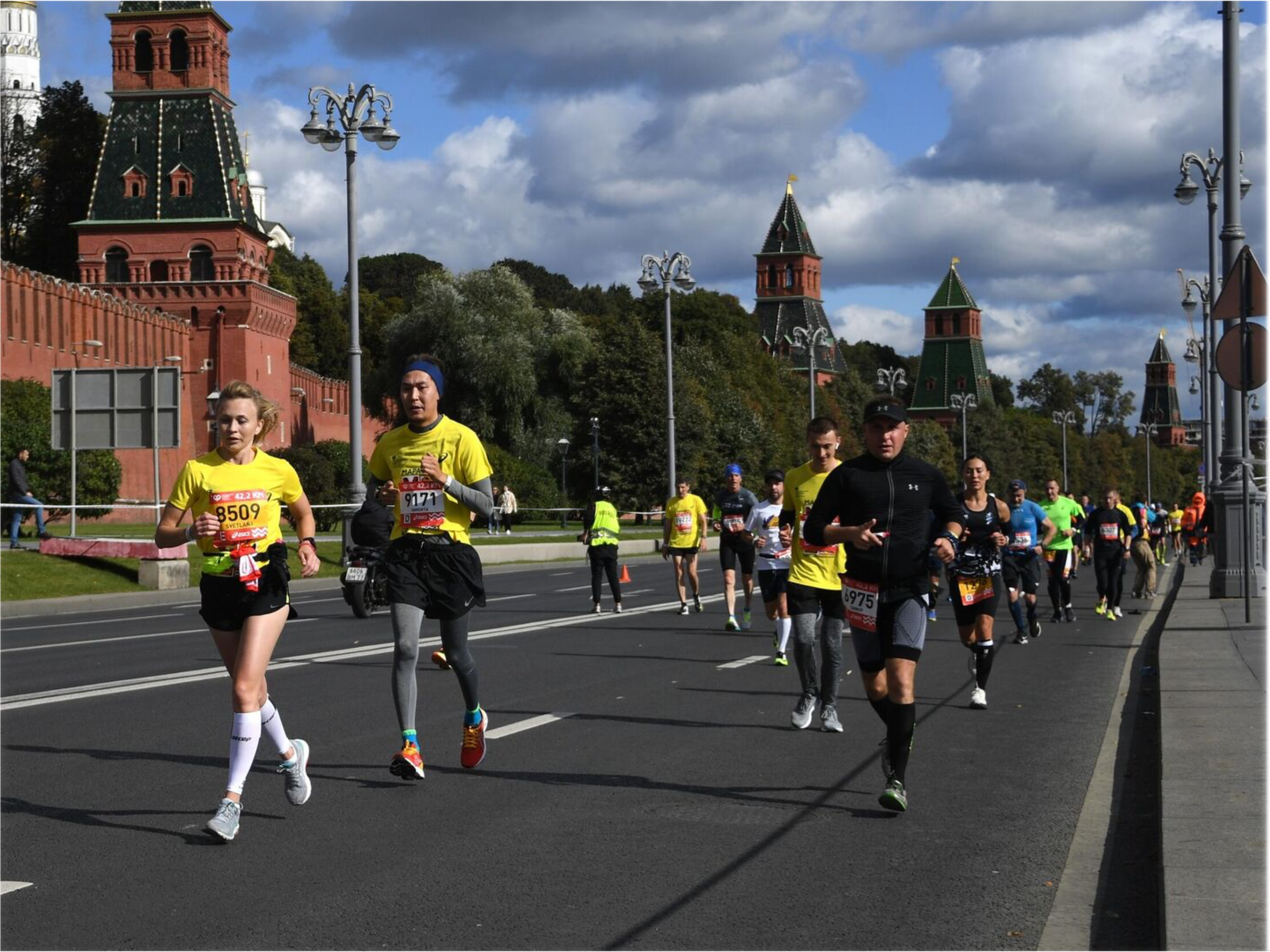 московский марафон